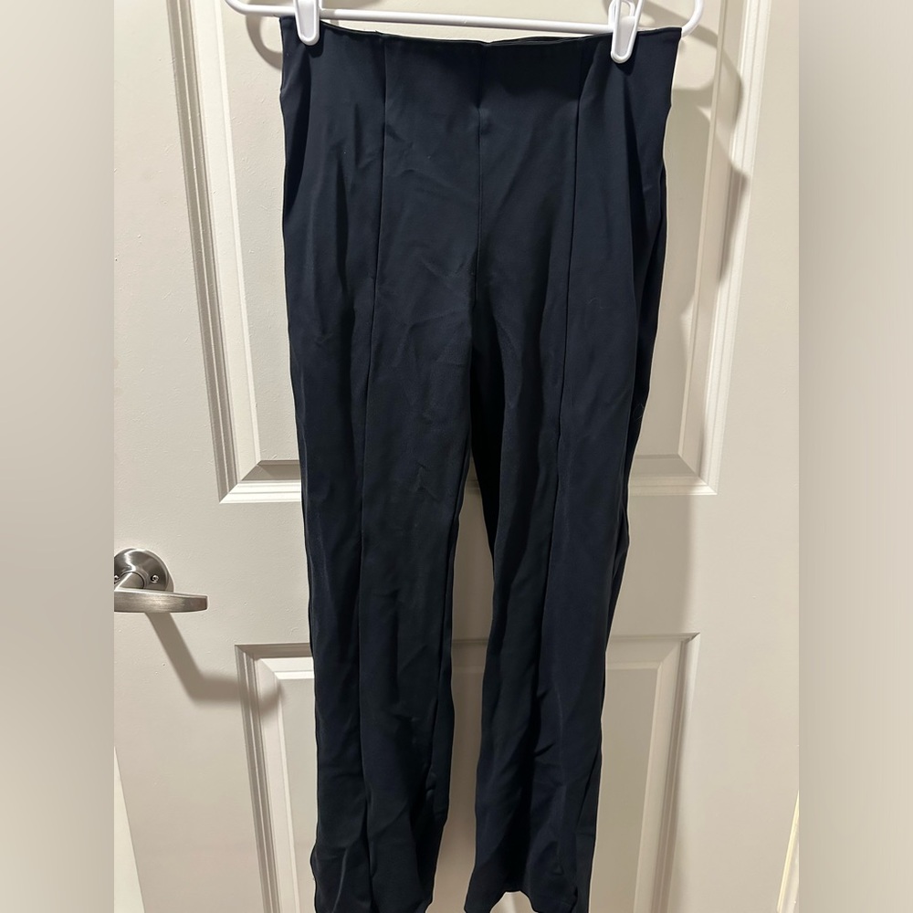 Abercrombie & Fitch Split-Hem Slim Flare Pants